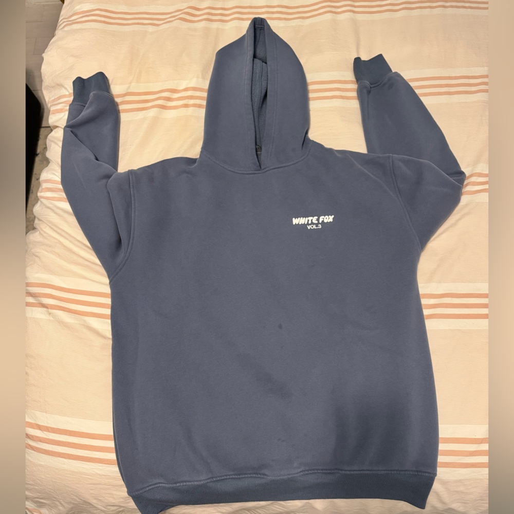 White Fox Boutique Blue Hoodie